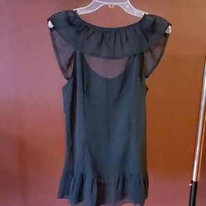 Boston Proper Tops - Sheer sleeveless top Boston Proper Tops - Sheer sleeveless top